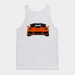 Z06 ZR1 ORANGE3 Tank Top